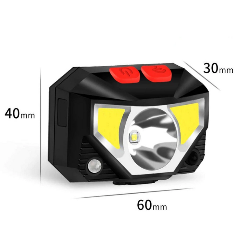 Lanterna De Cabeça com Sensor