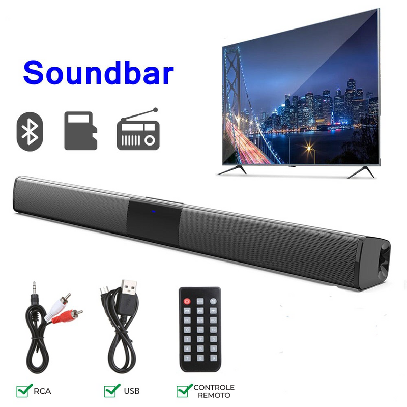 Home Theater Soundbar Bluetooth