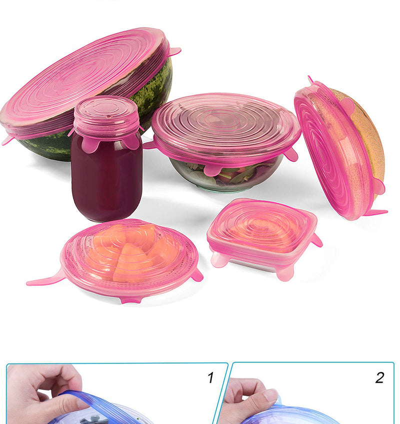 Kit de Tampas de Silicone Universal TAMPATUDO®